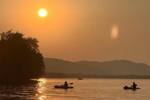 – Kayak at Lake - Kayak at Lake